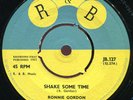 Ronnie Gordon - Shake Some Time / Comin' Home UK R&B 7