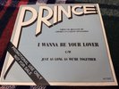 PRINCE I WANNA BE YOUR LOVER U.K 7” PROMO