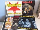 5 LPs Ärzte ABWÄRTS Schliessmuskel D. Minds Straßenjungs Aggressive Ger PUNK Oi