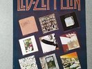 Original Led Zeppelin publicity poster for all 9 Swan Song albums. 1980.
