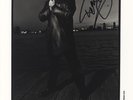 Tom Jones - Legendary Welsh Singer - In Person Signed B & W  Photograph.
