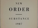 NEW ORDER: Substance / 1987 QWEST 1-25621 2x LP Comp Rare