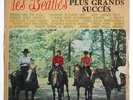 THE BEATLES HORSE COVER 14 plus grands succes french 1965 BLUE odeon OSX 231 LP