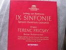 Beethoven IX. Symphony    FRICSAY    STEREO BOX LABEL