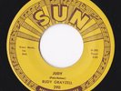 RUDY GRAYZELL * JUDY' * HOT SUN LABEL ROCKABILLY * ORIGINAL SUN ISSUE * NR.MINT