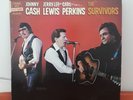 JOHNNY CASH/JERRY LEE LEWIS/CARL PERKINS The Survivors COLUMBIA LP NM vinyl
