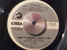 T.N.J.'s 45 Don't Forget About Me CHESS soul PROMO