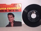 Elvis Presley Hound Dog Don't Be Cruel 45 RPM Record w Picture Sleeve