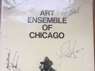 Art Ensemble of Chicago people in sorrow autographs by all four musicians Nessa