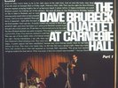 LP THE DAVE BRUBECK QUARTET - at carnegie hall part 1, nm
