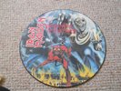 IRON MAIDEN THE NUMBER OF THE BEAST PICTURE DISC LP EMCP 3400 1982 EXCELLENT