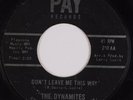 DYNAMITES: Don’t Leave Me This Way PAY Northern Soul Rare 45 Mp3