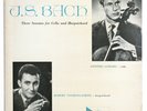 ANTONIO JANIGRO J.S.Bach cello sonatas BWV 1027-29 US westminster XWN 18627 LP