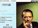 ASD 435 W/G UK - ROSSINI - OVERTURES - MALCOLM SARGENT - NM