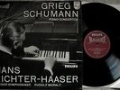 Grieg Schumann Piano Concerti Hans Richter-Haaser Moralt PHILIPS HI-FI STEREO LP