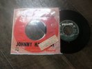45T JUKE BOX HC POCHETTE CIBLE + ETIQUETTE  JOHNNY HALLYDAY TBE