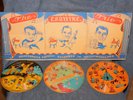 3x 45 Picture Disc: The Esquire Trio Rhapsodette Records Jingle Bells 10 little+