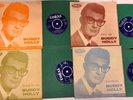 BUDDY HOLLY 45's UK CORAL RECORDS 4 EP BUNDLE/ FEP 2002,2005,2015,2032