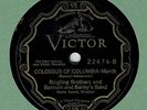 MARCH 78 : RINGLING BROS & BARNUM AND BAILEY'S BAND ON VICTOR SCROLL 22474