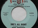 OTIS REDDING She's all right (&THE SHOOTERS) Tuff Enuff NM- US 1967 FUNK SOUL 45