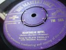 Elvis Presley Heartbreak Hotel / I Was The One 1st press 1956 uk 7'' HMV 45 V/G+