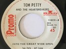 TOM PETTY • into the great wide open •  45 PROMO 7
