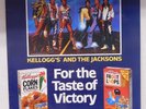 Kellogg's And The Jacksons FOR THE TASTE OF VICTORY - Epic Vinyl LP Record