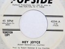 LOU COURTNEY Hey Joyce POPSIDE 45 northern soul funk 7” promo NM HEAR
