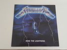 metallica vinyl. Ride the Lightning. Mint condition. Released by Vertigo records