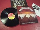 Metallica - Master of Puppets UK LP Merchandise Leaflet Megadeth Anthrax 2
