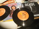 Acdc singles Money Talks and Thunderstruck Albert red label with sleeves