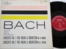 WALTER BARYLLI:JS Bach 2 Violin Concertos:Scherchen:Westminster WL 5318:NM/NM-