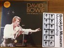 David Bowie Is “Live In Berlin” LP Brooklyn + flyer