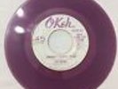 Ted Taylor Okeh Somebody's Always Trying Purple Vinyl Promo 45rpm