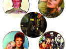 DAVID BOWIE 1984 5 RARE LP PICTURE DISCS FULL SET-LTD EDITION #'d, NEAR MINT