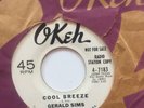 Northern Soul 45 Gerald Sims Cool Breeze Okeh PROMO MINT