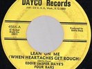 Eddie Jasper Daye Four Bars Lean On Me Dayco 45 Northern Soul Hard To Find