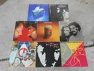HALL & OATES-8 LP'S-WAR BABIES-H2O-S/T-PRIVATE EYES-WHOLE OATS-INNERS-MUST SEE