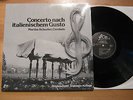 J S Bach Concerto nach ital. Gusto M Schuster Einleger: falsches Label LP 1981