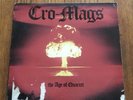 CRO MAGS AGE OF QUARREL LP VINYL 1986 FIRST PRESS POOR CONDITION