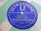 le côtre maudit l'océan chanté par A. Bérard Ultraphone disque 78 tours rare
