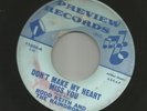 SONG POEM TEEN- RODD KEITH w RAINDROPS - DONT MAKE MY HEART  -HEAR on PREVIEW
