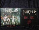MANOWAR INTO GLORY RIDE MEGAFORCE RECORDS IN SHRINK WITH ORIGINAL INNER SLEEVE