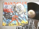 IRON MAIDEN The Number Of The Beast EUROPE EMI  LP 1982 + inner sleeve