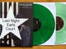 David Bowie Last Night Earls Court 2LP GREEN Vinyl RARE