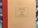 Brahms  78  Sonata No.3 in D Minor  JOSEPH SZIGETI   Egon Petri  COLUMBIA M-324