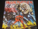 Iron Maiden rare '81 1st press LP The Number Of The Beast on EMI + inner  EX+