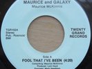 BLUES 45: MAURICE McKINNIES Fool That I've Been/Been Mistreated TWENTY GRAND