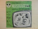 Mickey Mouse Club Record Walt Disney's MOUSEKARTOON TIME 45rpm 60s