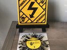 Bouncing Souls / Menzingers - Shocking Split EP Clear With Black Splatter Vinyl